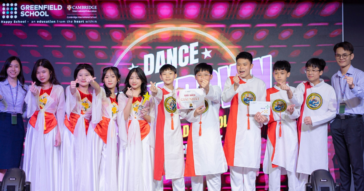 Bùng nổ sân khấu với những bước nhảy sôi động tại chung kết Dance Showdown Greenfield School