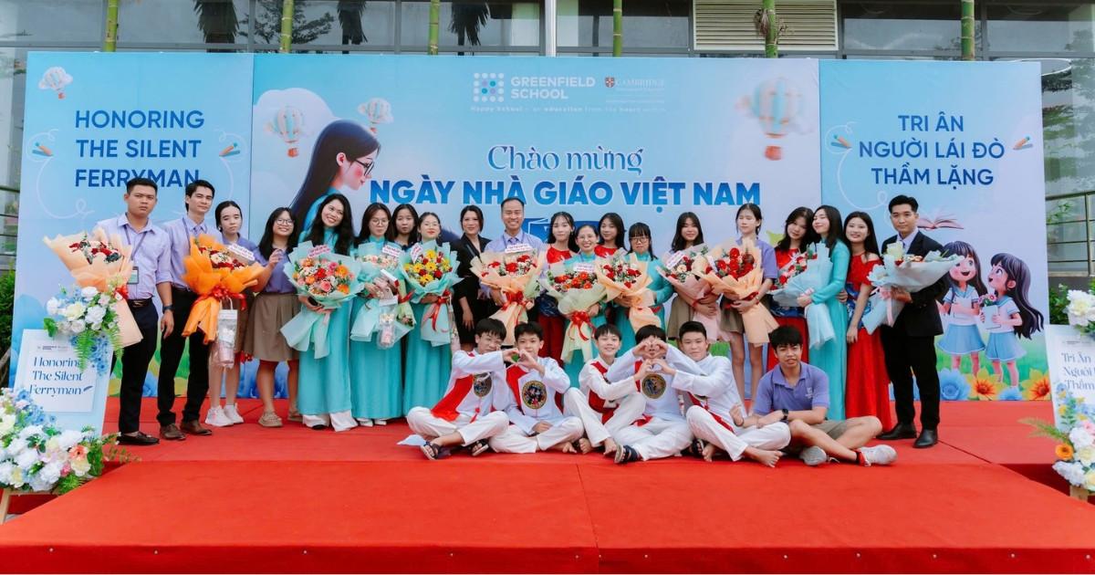 Chương trình kỷ niệm ngày Nhà Giáo Việt Nam 20/11 tại Greenfield School: Trọn vẹn cảm xúc - tràn ngập yêu thương