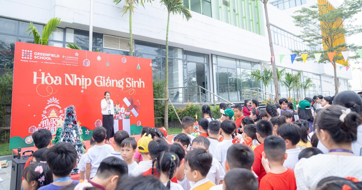 Tận hưởng trọn vẹn lễ hội "Hòa nhịp Giáng Sinh" cùng Greenfield School