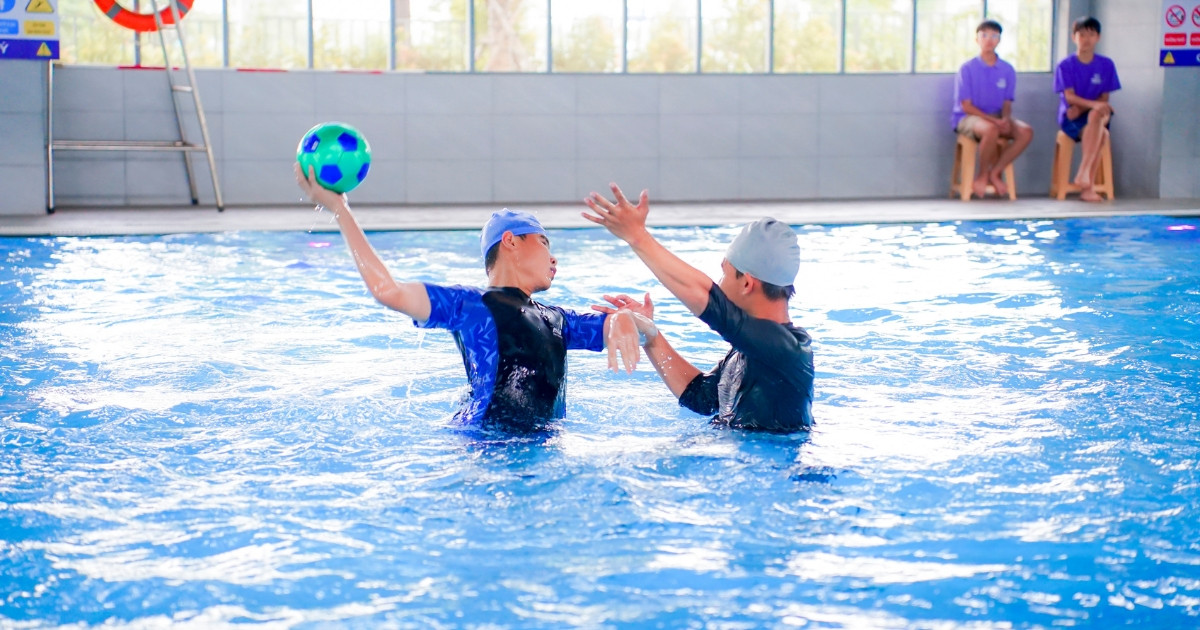 Chiêm ngưỡng những trận bóng nước mãn tại chung kết Water Polo năm học 2024-2025