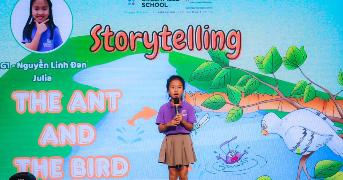 Storytelling mùa 2: Những tài năng nhí tỏa sáng tại chung kết cuộc thi kể chuyện tiếng Anh dành cho học sinh khối 123
