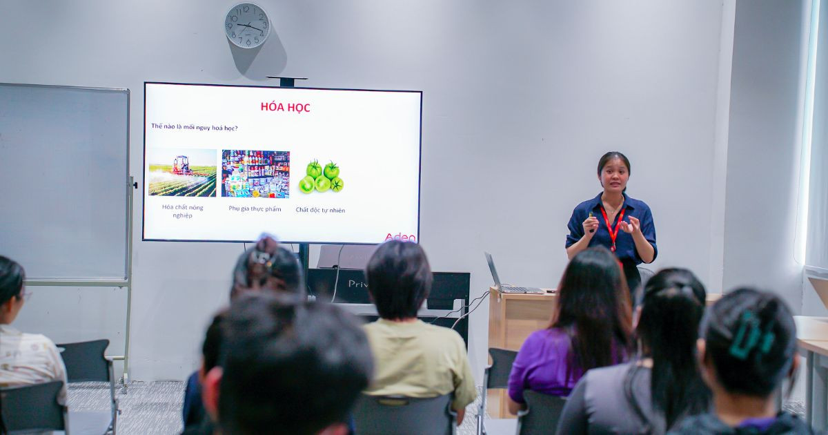 Greenfield School nâng cao tiêu chuẩn chăm sóc sức khỏe học đường với Workshop tập huấn an toàn vệ sinh thực phẩm & dinh dưỡng học đường