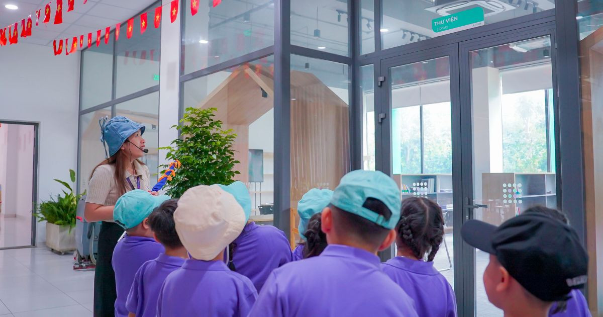 Khám phá môi trường học tập mới cùng "Mini Schooltour" dành cho các "tân binh nhà Greenfield"
