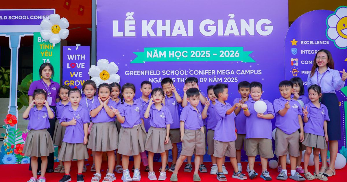 Trọn vẹn niềm vui trong Lễ Khai Giảng đặc biệt chào năm học mới 2025-2026