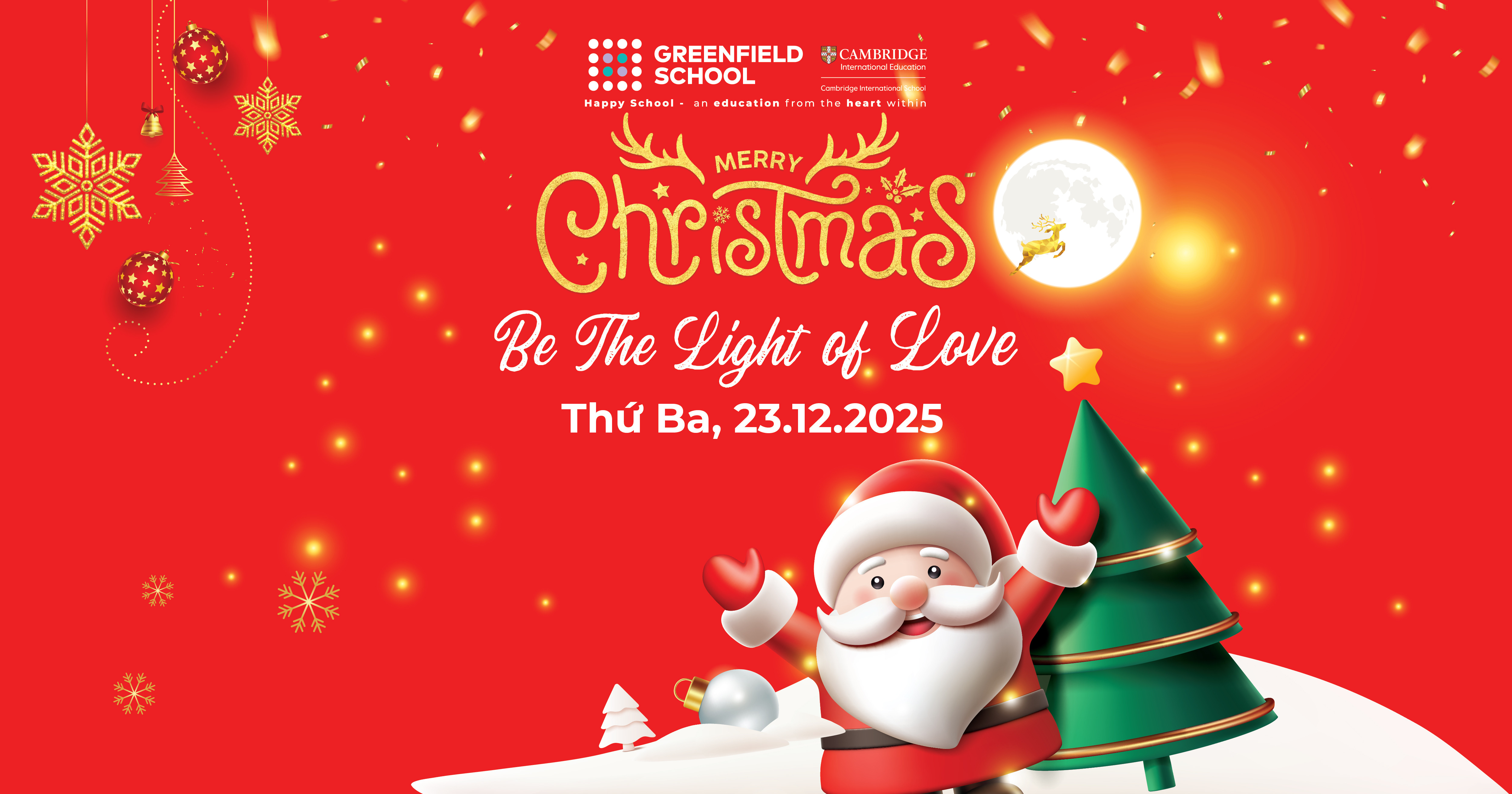 Lễ hội Giáng Sinh 2025: Be the Light of Love