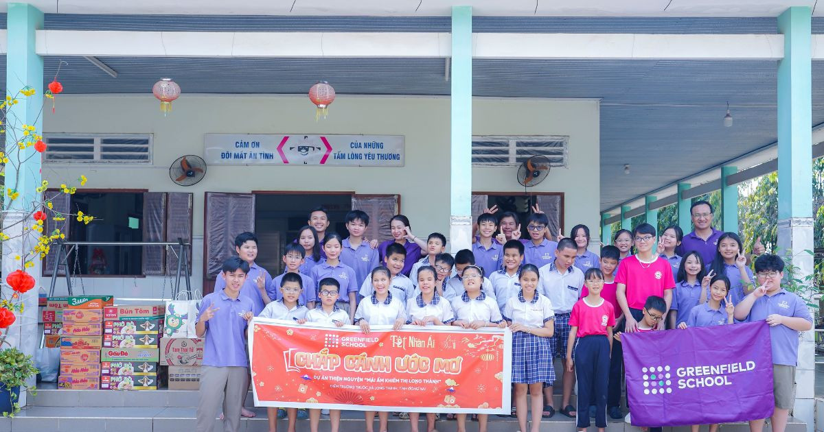 Quỹ Nhân Ái GFS "Chắp cánh ước mơ" cùng em nhỏ Mái Ấm Khiếm Thị Long Thành