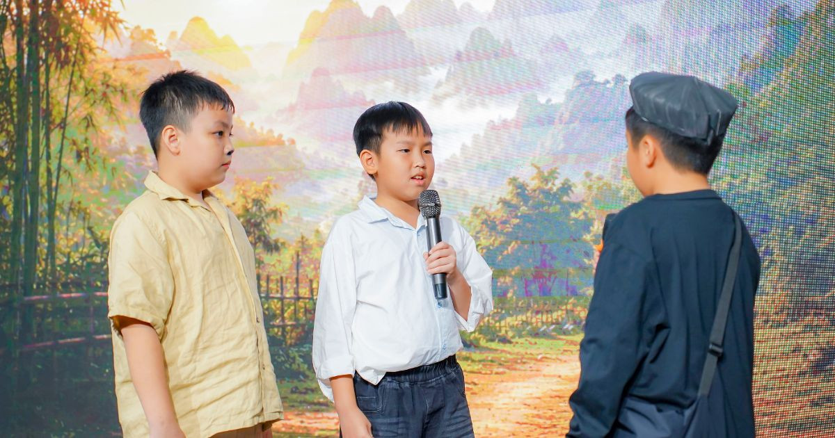 Trang Sách Diệu Kỳ Mùa 2 trở lại với những tiết mục kể chuyện xuất sắc của khối Tiểu học