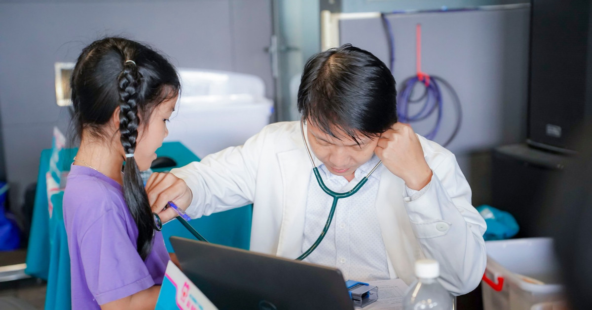 GFS chăm sóc sức khỏe học đường với hoạt động khám sức khỏe định kỳ đầu năm