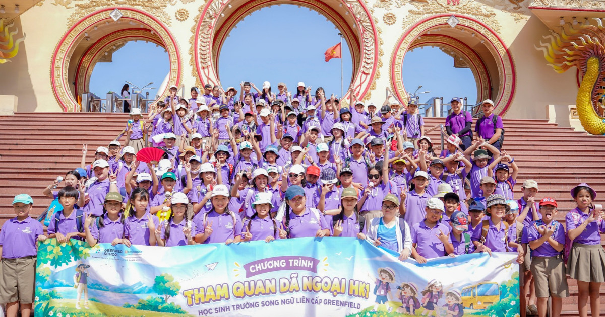 Trải nghiệm "Lớp học xanh" cùng chuyến dã ngoại Khối 4-5-6